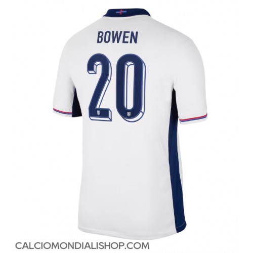 Maglie da calcio Inghilterra Jarrod Bowen #20 Prima Maglia Europei 2024 Manica Corta